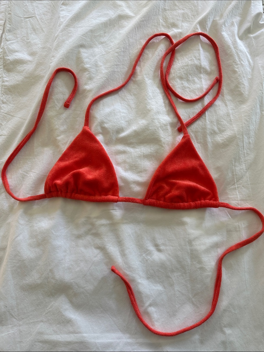 Wave Babe Triangle Tie Bikini Top